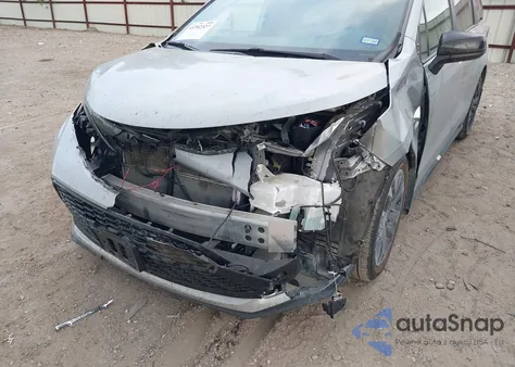 2025 Toyota Sienna Xse from USA, damaged, VIN 5TDDRKEC4SS237449